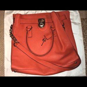 Orange Michael Kors Handbag